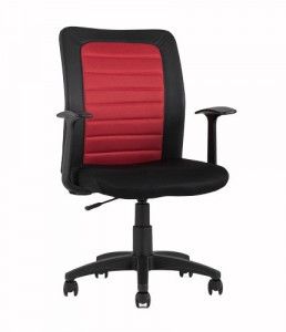 Кресло офисное TopChairs Blocks, красное